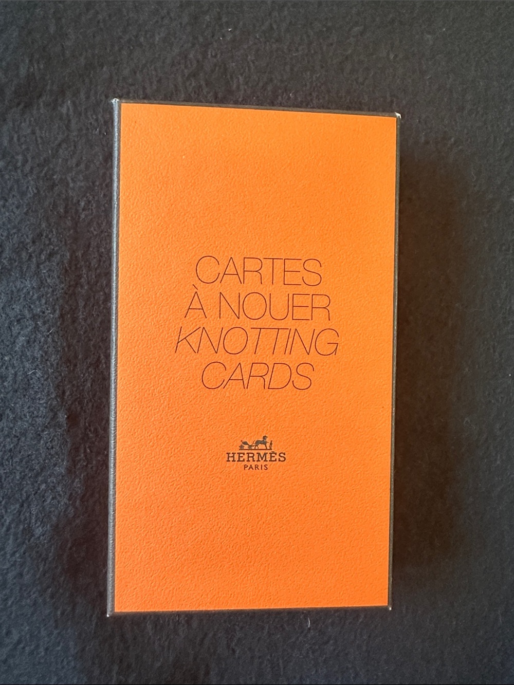 Hermes 2007 Knotting cards set